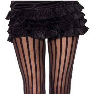 MUSIC LEGS Women's Pin Striped Sheer Pantyhose